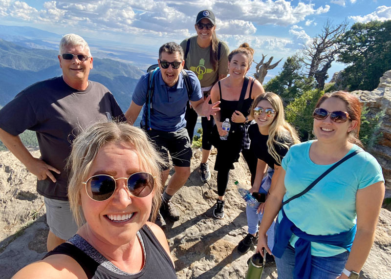 Mountain hike