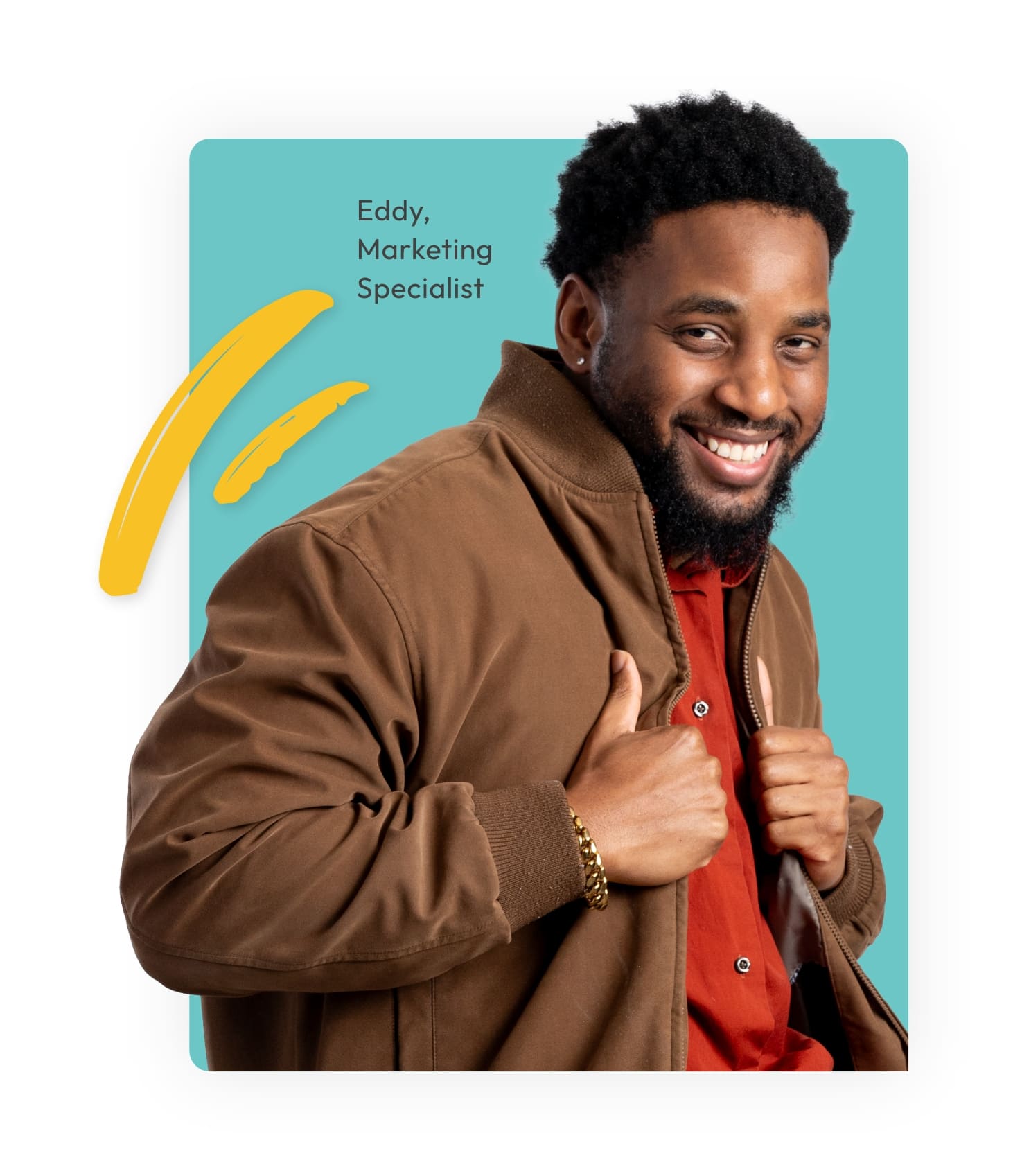 Eddy, Marketing Specialist